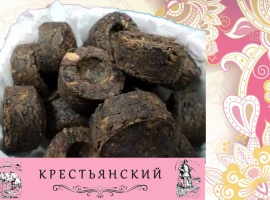 Качественный пуэр в брикетах
